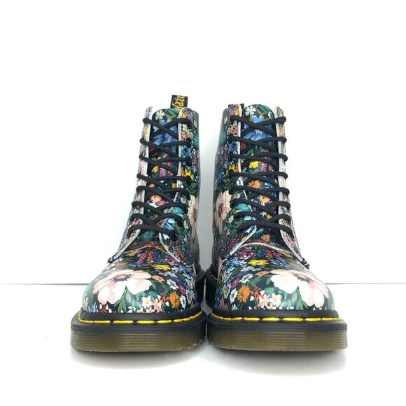 Dr Martens Wanderlust Floral 1460 WL Lace Up Combat Boots Women’s 5 Shoes - Picture 8 of 10